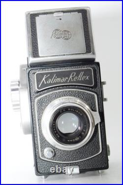 Kalimar Reflex SL 6x6cm SLR camera with Kaligar 80mm f3.5 lens. PARTS! AS-IS