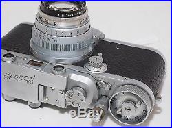 Kardon Military US Army Signal Corps 35mm rangefinder camera. Ektar 47mm f2 lens