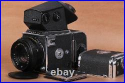 Kiev-88 Camera TTL 6x6 lens VOLNA-3 2.8/80 lens USSR Soviet Vintage Kiev