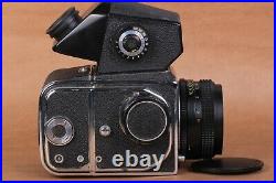 Kiev-88 Camera TTL 6x6 lens VOLNA-3 2.8/80 lens USSR Soviet Vintage Kiev