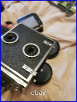 Kiev 88 SLR Vintage 1985 6x6 cm Medium Format 4 Camera Backs 250 Mm Lens