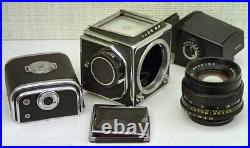 Kiev 88 TTL SLR Film Camera frames 60x60mm lens Volna-3B 2.8/80 tested ussr