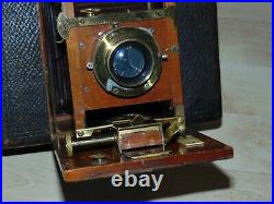 Kodak Cartridge Nr. 4 Eastmann Plattenkamera Kodak Co U. S. A. Lens Objektiv Doppel