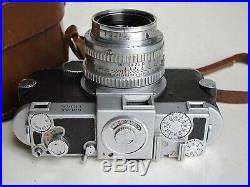 Kodak Ektra with 50mm f1.9 Ektar lens, fitted leather case with strap, NICE