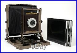 Kodak Master View 8X10 Camera with Wray 12 305mm F10 Lens + Holder NEW BELLOWS