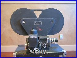 Kodak Reflex 16mm Movie Camera Angenieux Lens 1000ft Mag Hollywood Prop 35mm