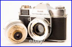 Kodak Retina Reflex S 35mm SLR Film Camera with 28mm f/4 Lens Vintage V20 Kodak Retina Reflex S 35mm SLR Film Camera with 28mm f/4 Lens Vintage V20