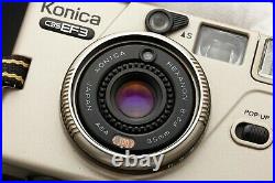 Konica C35 EF3 35mm Point & Shoot Camera Hexanon 35mm F2.8 Lens Working Lomo