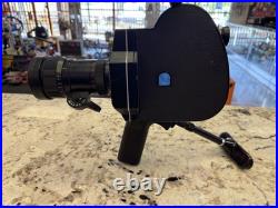 Krasnogorsk-3 16mm Movie Camera Meteor 5-1 Lens Bayonet USSR Vintage Very Good