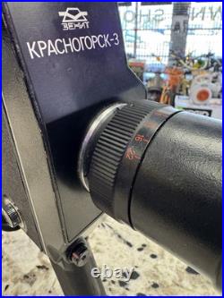 Krasnogorsk-3 16mm Movie Camera Meteor 5-1 Lens Bayonet USSR Vintage Very Good