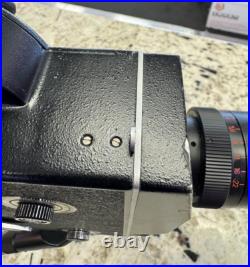 Krasnogorsk-3 16mm Movie Camera Meteor 5-1 Lens Bayonet USSR Vintage Very Good