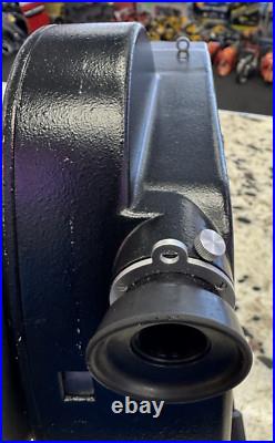 Krasnogorsk-3 16mm Movie Camera Meteor 5-1 Lens Bayonet USSR Vintage Very Good