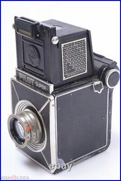 Kw Pilot Super 6x6cm & 4.5x6cm Frame 120 Roll Film Camera 75mm 2.9 Lens