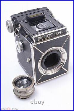 Kw Pilot Super 6x6cm & 4.5x6cm Frame 120 Roll Film Camera 75mm 2.9 Lens