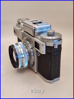 Kyiv-4A + Jupiter-8M f2/50mm Lens Vintage Russian 35mm Camera Zeiss Contax Copy