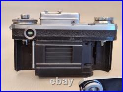 Kyiv-4A + Jupiter-8M f2/50mm Lens Vintage Russian 35mm Camera Zeiss Contax Copy