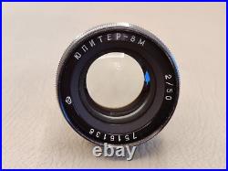 Kyiv-4A + Jupiter-8M f2/50mm Lens Vintage Russian 35mm Camera Zeiss Contax Copy