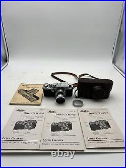 LEICA 35mm DRP Ernst Leitz Wetzlar Camera & Lens f=5cm 12/Bundle/Nr 570000