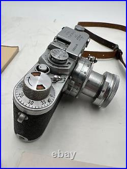 LEICA 35mm DRP Ernst Leitz Wetzlar Camera & Lens f=5cm 12/Bundle/Nr 570000