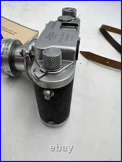 LEICA 35mm DRP Ernst Leitz Wetzlar Camera & Lens f=5cm 12/Bundle/Nr 570000