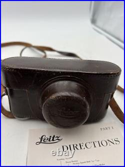 LEICA 35mm DRP Ernst Leitz Wetzlar Camera & Lens f=5cm 12/Bundle/Nr 570000