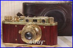 LEICA II D WWII Vintage 35mm Art Camera Ernst Leitz Wetzlar Lens /FED Based