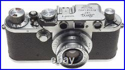LEICA IIIc L39 screw mount rangefinder camera f=3.5 cm Summaron 3.5/35mm lens 3C