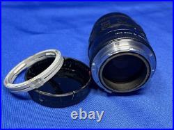 LEICA LEITZ Tele-Elmarit 90mm F/2.8 Camera Lens with Caps CANADA Vintage RARE