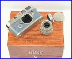 LEICA M6 PLATINUM ANTON BRUCKNER Set WithLeica 50mm lens & Original Box Nice Mint/