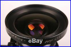LINHOF TECHNORAMA 617 Panorama Camera 90mm Super Angulon 90/5.6 Lens +Hard Case