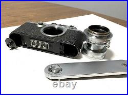 Leica D. R. P. Ernst Leitz Wetzler 1950/51 Germany lllf with Summitar F=5cm lens 12