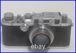 Leica Ernst Leitz Wetzlar DRP 35mm Camera Summar f=5cm Lens