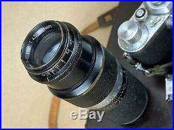 Leica IIIC vintage Rangefinder camera set Complete with 2 lenses, Filter, Case ++