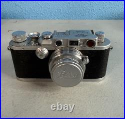 Leica IIIc + 50mm f/2 Summitar Lens? Vintage 35mm Camera FREE Shipping Leica IIIc + 50mm f/2 Summitar Lens? Vintage 35mm Camera FREE Shipping