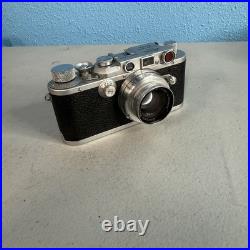 Leica IIIc + 50mm f/2 Summitar Lens? Vintage 35mm Camera FREE Shipping Leica IIIc + 50mm f/2 Summitar Lens? Vintage 35mm Camera FREE Shipping