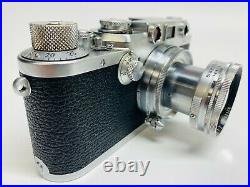 Leica IIIf 35mm Film Camera with Summitar 50mm f/2 lens Very Good Condition