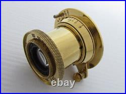 Leitz Elmar F3,5/5cm Vintage Russian M39 Gold Lens to RF camera Leica Fed Zorki