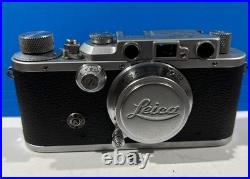 Leitz Leica III a, vintage 35mm rangefinder camera, lens Elmar 3,5/50mm 1936