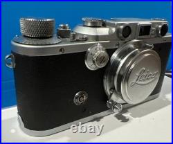 Leitz Leica III a, vintage 35mm rangefinder camera, lens Elmar 3,5/50mm 1936
