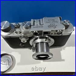 Leitz Leica III a, vintage 35mm rangefinder camera, lens Elmar 3,5/50mm 1936