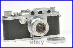 Leitz Wetzlar LEICA III C camera with lens Elmar 50mm f3,5, from 1946
