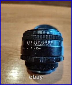 Lens HELIOS 44-2 58mm f2 M42 Super Bokeh portrait lenses Vintage SLR Camera USSR