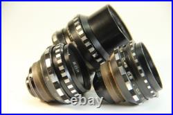 Lens Vintage Soviet Set 3 pcs Black Magic Tair-41 Vega-7-1 Mir-11 Kiev-16U BMPCC Lens Vintage Soviet Set 3 pcs Black Magic Tair-41 Vega-7-1 Mir-11 Kiev-16U BMPCC