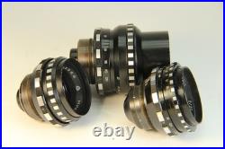 Lens Vintage Soviet Set 3 pcs Black Magic Tair-41 Vega-7-1 Mir-11 Kiev-16U BMPCC Lens Vintage Soviet Set 3 pcs Black Magic Tair-41 Vega-7-1 Mir-11 Kiev-16U BMPCC