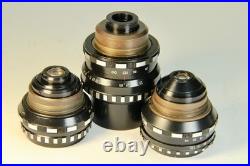 Lens Vintage Soviet Set 3 pcs Black Magic Tair-41 Vega-7-1 Mir-11 Kiev-16U BMPCC Lens Vintage Soviet Set 3 pcs Black Magic Tair-41 Vega-7-1 Mir-11 Kiev-16U BMPCC