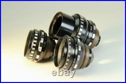 Lens Vintage Soviet Set 3 pcs Black Magic Tair-41 Vega-7-1 Mir-11 Kiev-16U BMPCC Lens Vintage Soviet Set 3 pcs Black Magic Tair-41 Vega-7-1 Mir-11 Kiev-16U BMPCC