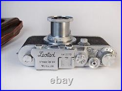 Leotax D lV Rangefinder Camera with Simlar 50mm f3.5 Collapsible LTM Lens