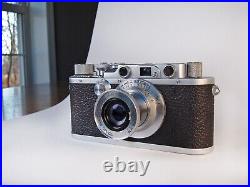 Leotax D lV Rangefinder Camera with Simlar 50mm f3.5 Collapsible LTM Lens