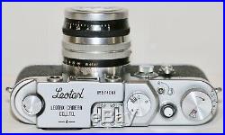 Leotax TV With Tokyo Kogaku Topcor-S 5cm f/2 Lens 1959 Japan Serviced and NICE