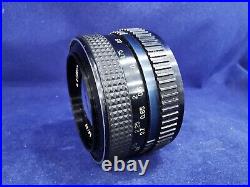 Lomo. MC VOLNA 50mm f 1.8. K mount lens from ALMAZ soviet vintage camera